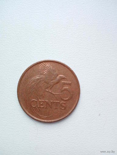 5 центов 2008г.Тринидад и Тобаго