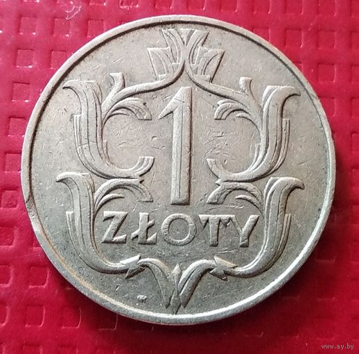 Польша 1 злотый 1929 г. #41127