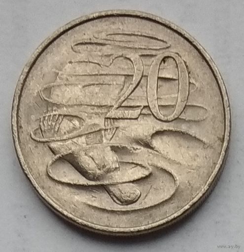 Австралия 20 центов 1981 г.