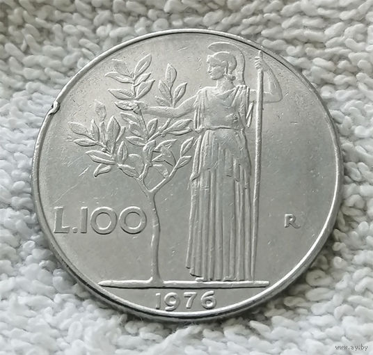 100 лир 1976 Италия #02