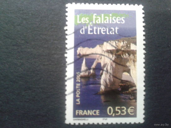 Франция 2005 море, скалы