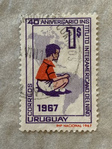 Уругвай 1967. 40 годовщина интерамериканского института в Нино
