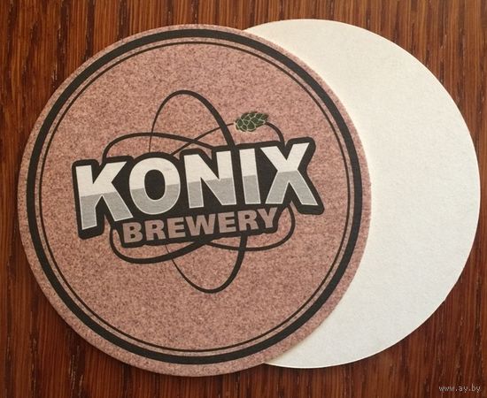 Подставка под пиво Konix Brewery /Россия/ No 2