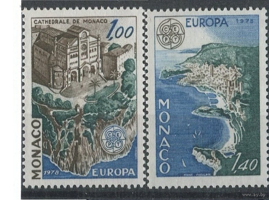 Европа CEPT 1978 Монако Лот - серия **\\АМ