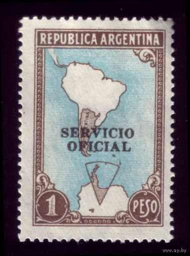1 марка 1951 год Аргентина 583