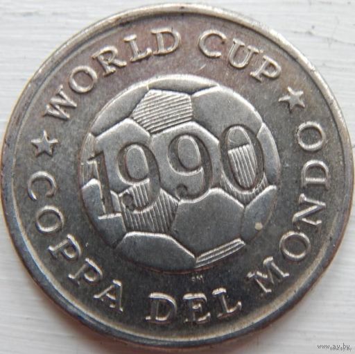 Футбольный жетон (Чемпионат мира 1990)