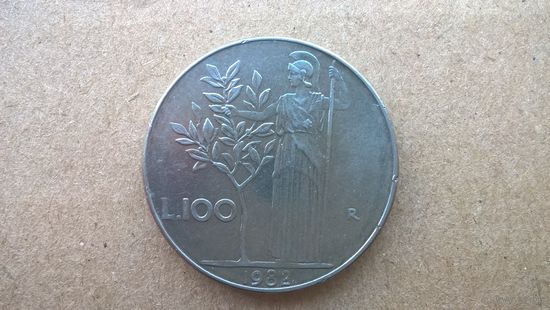 Италия 100 лир, 1982г. (D-54)
