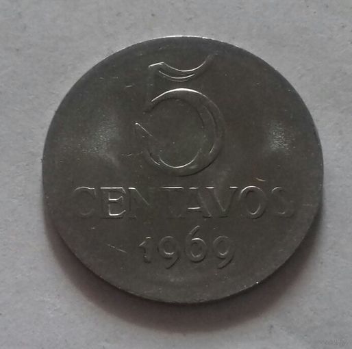5 сентаво, Бразилия 1969 г.