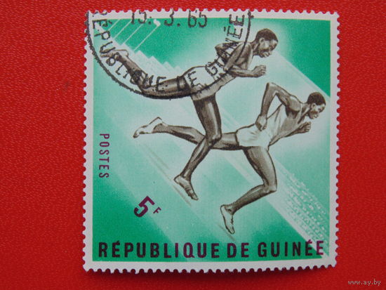 Гвинея 1965г. Спорт.