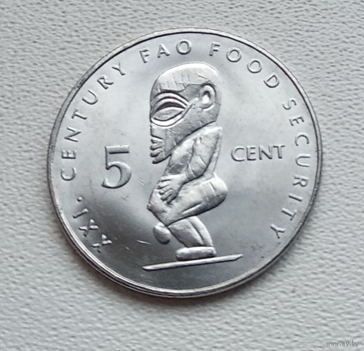 Острова Кука 5 центов, 2000 ФАО 7-2-41