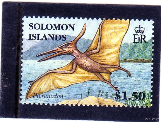 Соломоновы острова. Mi:SB 1317. Динозавры. Птеранодон. 2006.