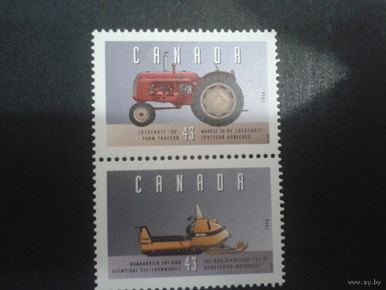 Канада 1995 транспорт, сцепка