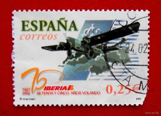 Испания, 2002 г., авиация