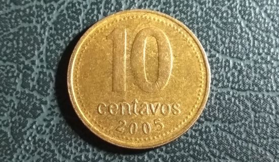 10 сентаво 2005. Аргентина.