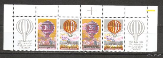 Франция 1983 Воздушные шары