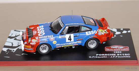 PORSCHE 911SC G.FREQUELIN-J.F.FAUCHILLE RALLY MONTECARLO 1982