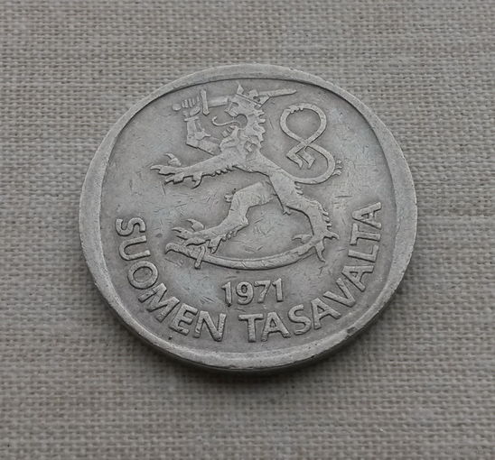 Финляндия, 1 марка 1971 г.