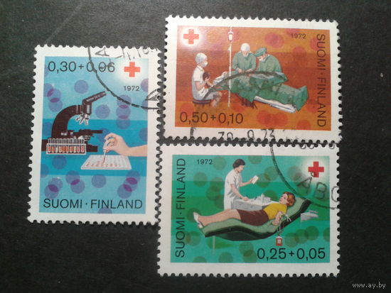 Финляндия 1972 Кр. крест полная серия