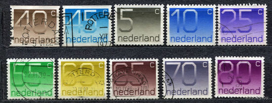 Нидерланды. 1976-1982. Стандарт. Серия 10 марок
