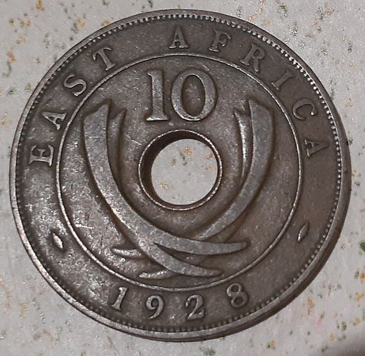 Британская Восточная Африка 10 центов, 1928 (9-5-2)