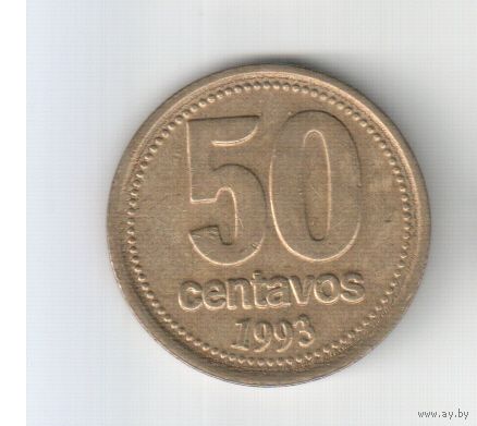 50 сентаво 1993 года Аргентины  2
