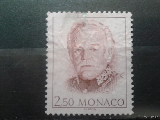Монако 1991 князь Ренье 3  2,5фр