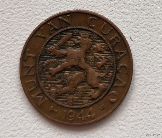 Кюрасао 2.5 цента, 1944  4-7-4