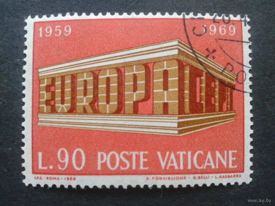 Ватикан 1969 Европа
