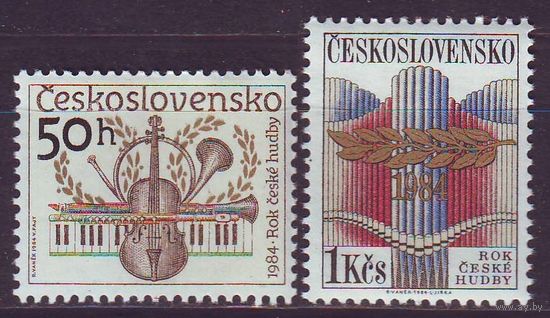 Чехословакия 1984 - Год чешской музыки  **