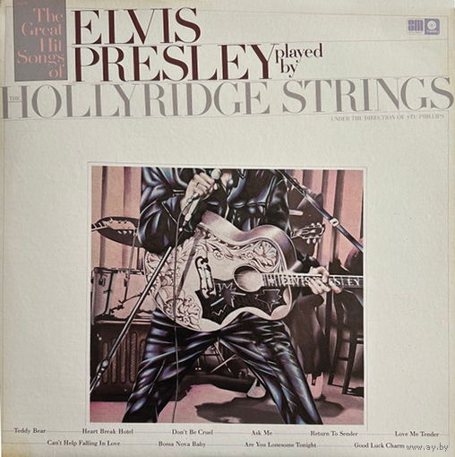 The Hollyridge Strings – The Great Hit Songs Of Elvis Presley, LP 1977
