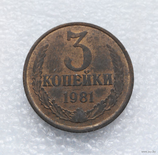 3 копейки 1981 СССР #01