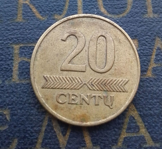 20 центов 1999 Литва #01