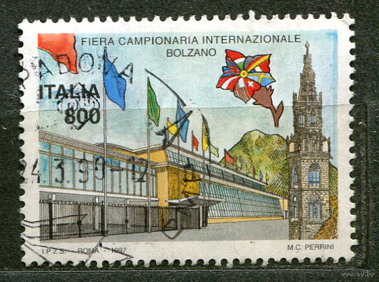 Международная ярмарка в Больцано. Италия. 1997. Полная серия 1 марка