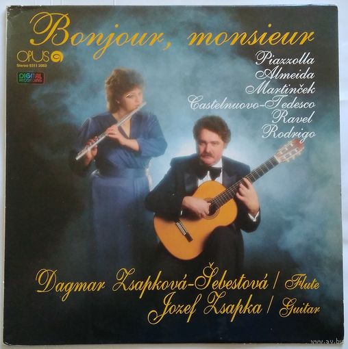 LP Dagmar Zsapkova-Sebestova, Jozef Zsapka - Bonjour, Monsieur (1989)