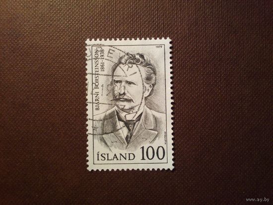 Исландия 1979 г.Бьярни Торстейнссон (1861-1938).