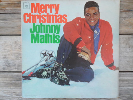 Конверт пластинки - Merry Christmas. Johnny Mathis