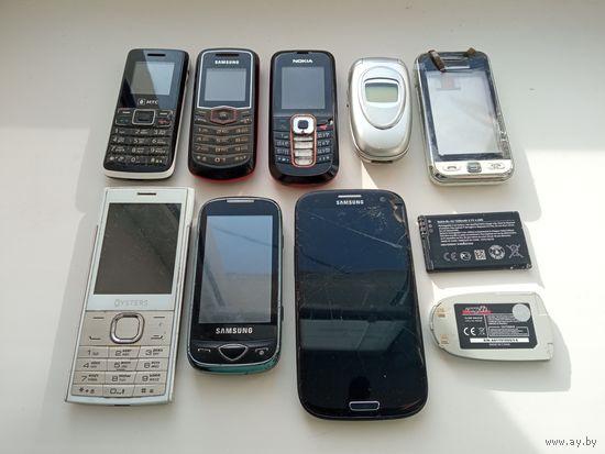 Лот мобильных телефонов МТС Start, Samsung GT-E1081T