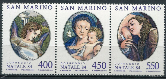 Сан Марино 1984 Рождество Живопись ** (РН)