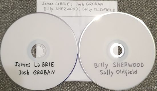 DVD MP3 дискография - James LaBRIE, Josh GROBAN, Billy SHERWOOD, Sally OLDFIELD - 2 DVD
