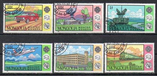 Средства коммуникации Монголия 1983 год серия из 6 марок