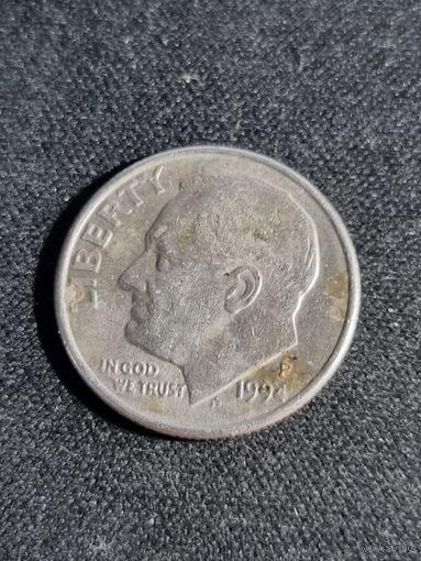 США 10 центов 1994  P