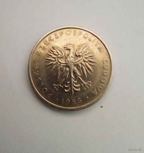 Польша 10 злотых 1986 г