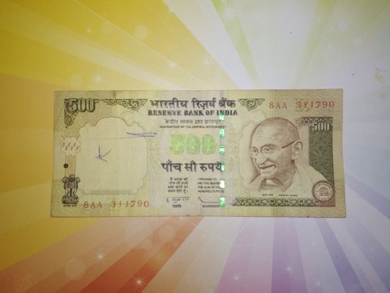 Индия 500 рупий 2009 г