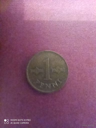 1 пенни 1968, Финляндия