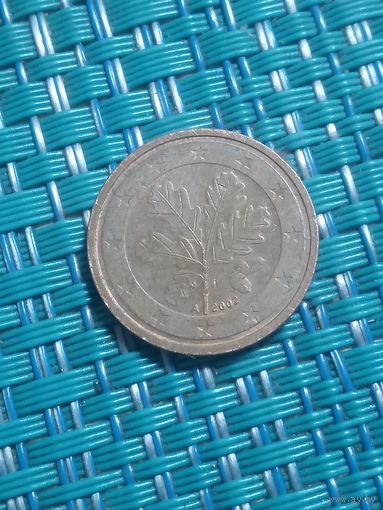 2 евроцента 2002 А Германия