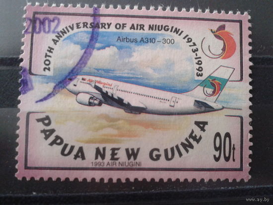 Папуа Новая Гвинея, 1993. Аэробус, Mi-2,00 евро гаш.