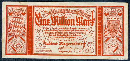 Германия, 1 миллион марок 1923 год.