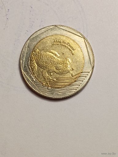 Колумбия 500 песо 2016 года