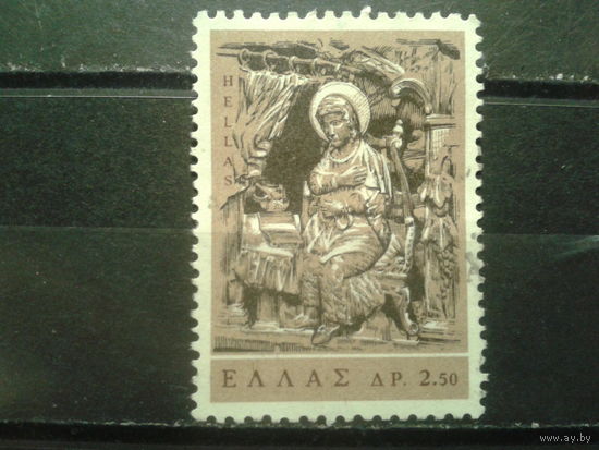 Греция 1966 Святой Николай, алтарь, резьба