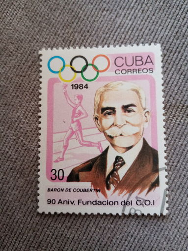 Куба 1984. Барон де Кубертен